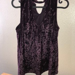 Velvet top
